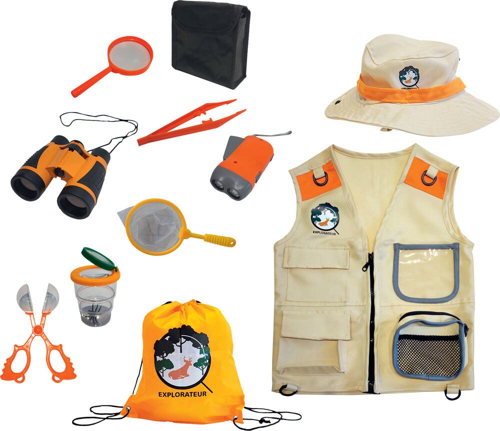 Nabance Kit Exploration Enfant 23pcs Kit Explorateur extérieur