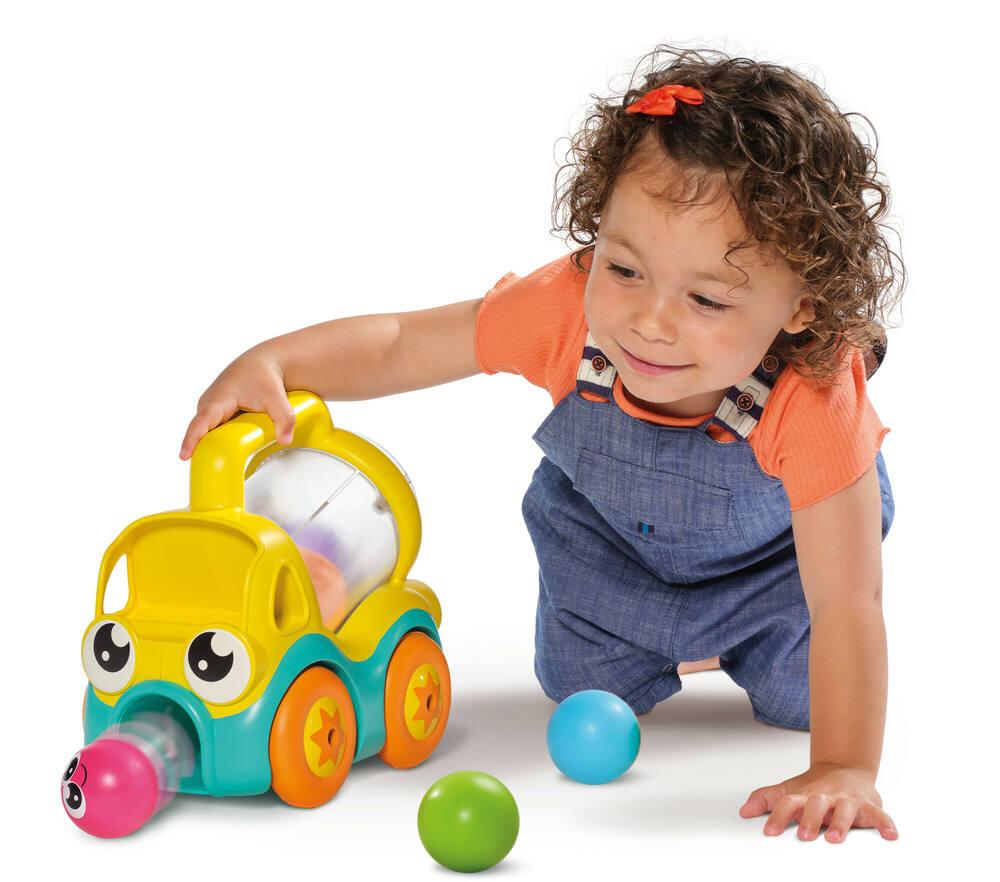 Camion Fun Trott Tomy Toomies – Trotteur Qui Lance Des Balles En Tournant – Dès 18 Mois