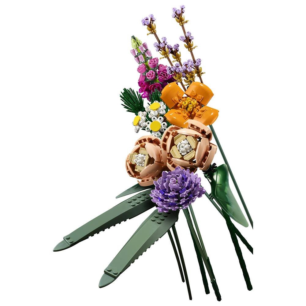 LEGO 10280 Icons Bouquet de Fleurs: Set de Fleurs Artificielles à  Construire, Cadeau de Saint-Valentin Unique et Décoratif pour Adultes,  Collection Botanique, Idée Cadeau pour Amateurs de Plantes : LEGO:  : Cuisine