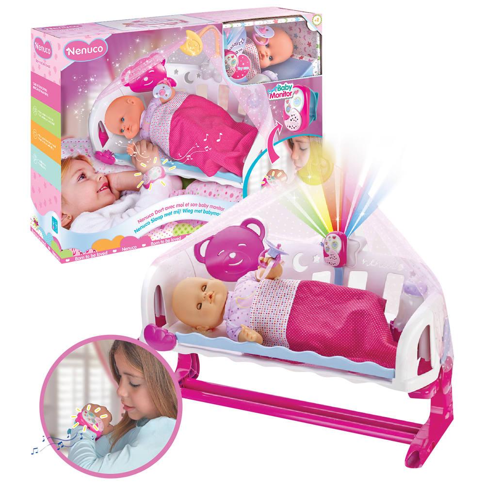 Poupon nenuco 35 cm - dort avec moi et son baby monitor | poupees | jouéclub