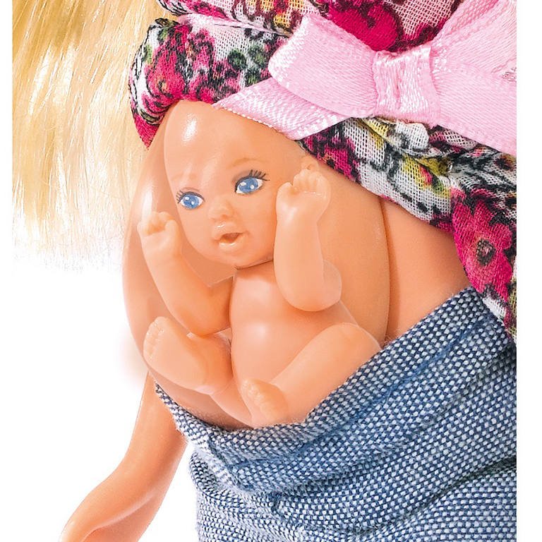 barbie enceinte ventre amovible