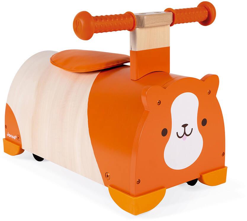 Porteur multidirectionnel hamster bois jouets 1er age joueclub