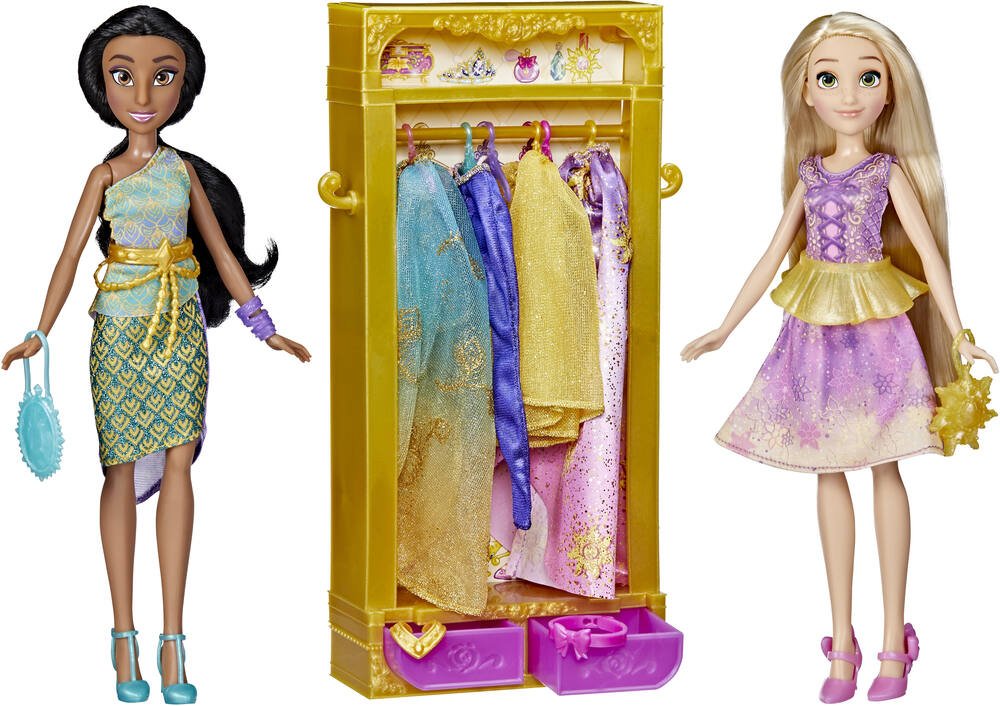 Disney princesses - le dressing de jasmine et raiponce