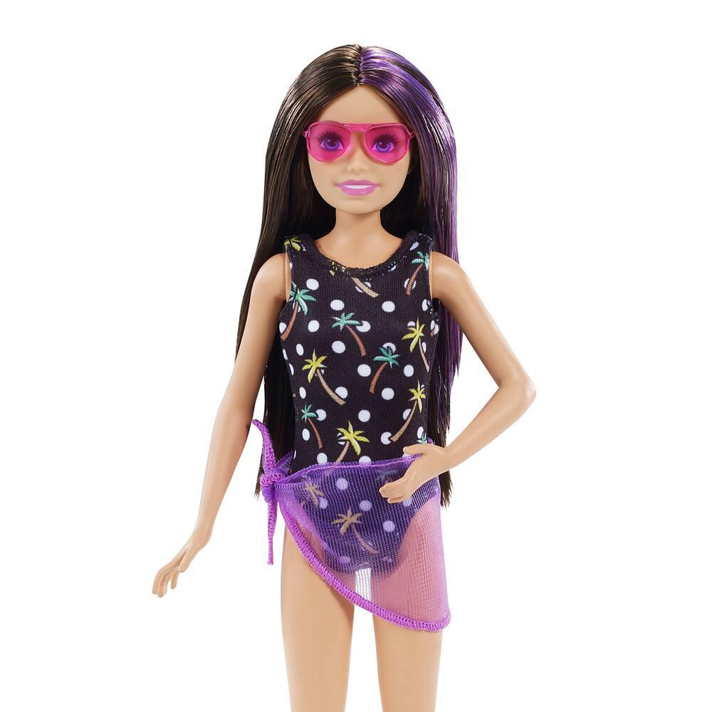 COFFRET POUPEE BABYSITTER PISCINE BARBIE