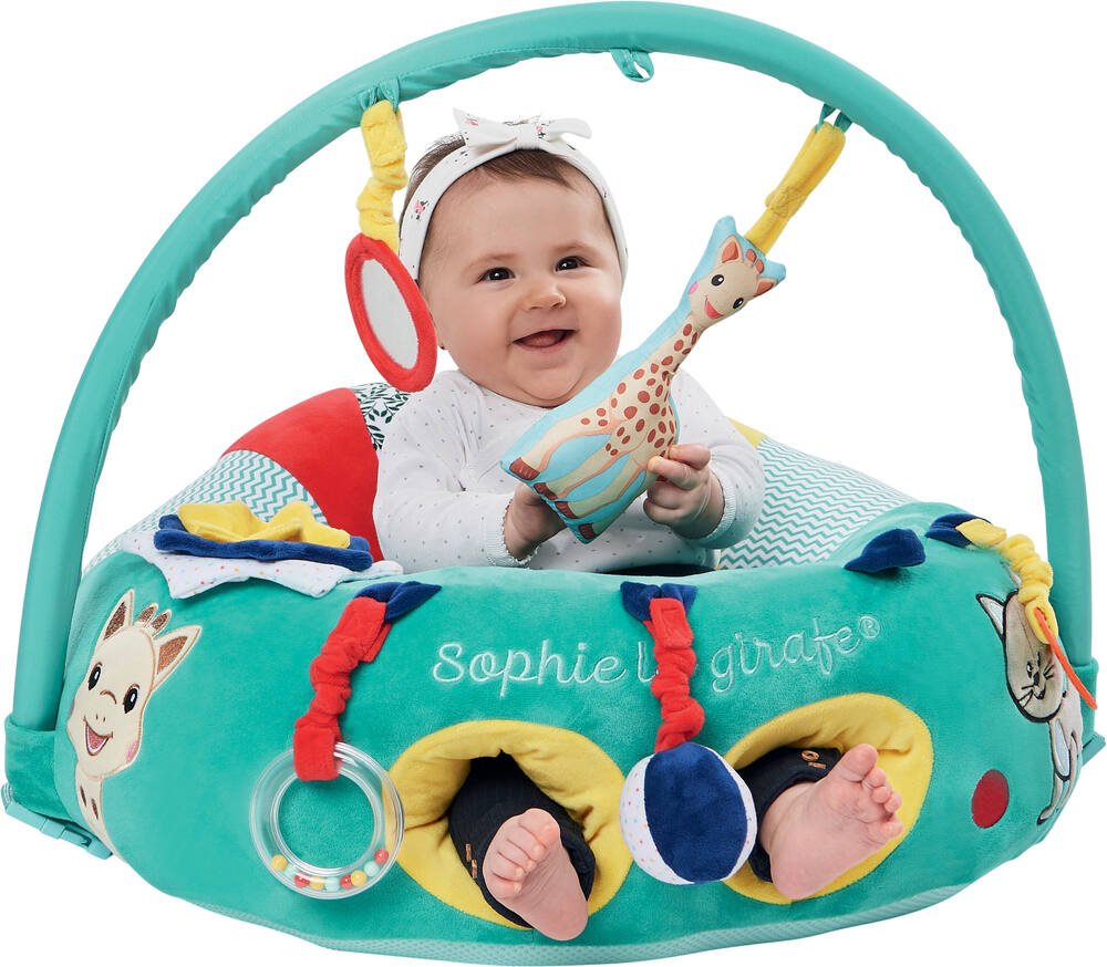 Jouéclub : baby seat and play sophie la girafe