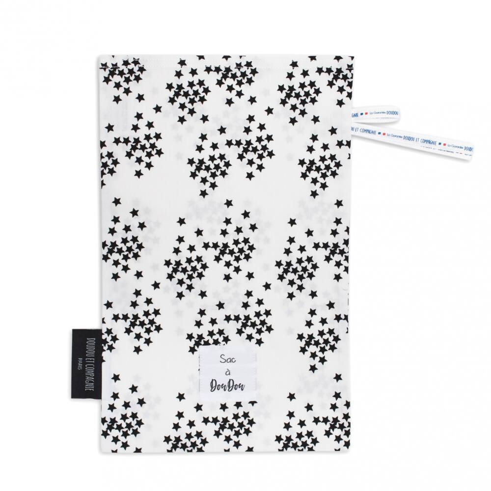 Doudou et Compagnie DC3765 Mon Sac A Doudou en Coton Blanc