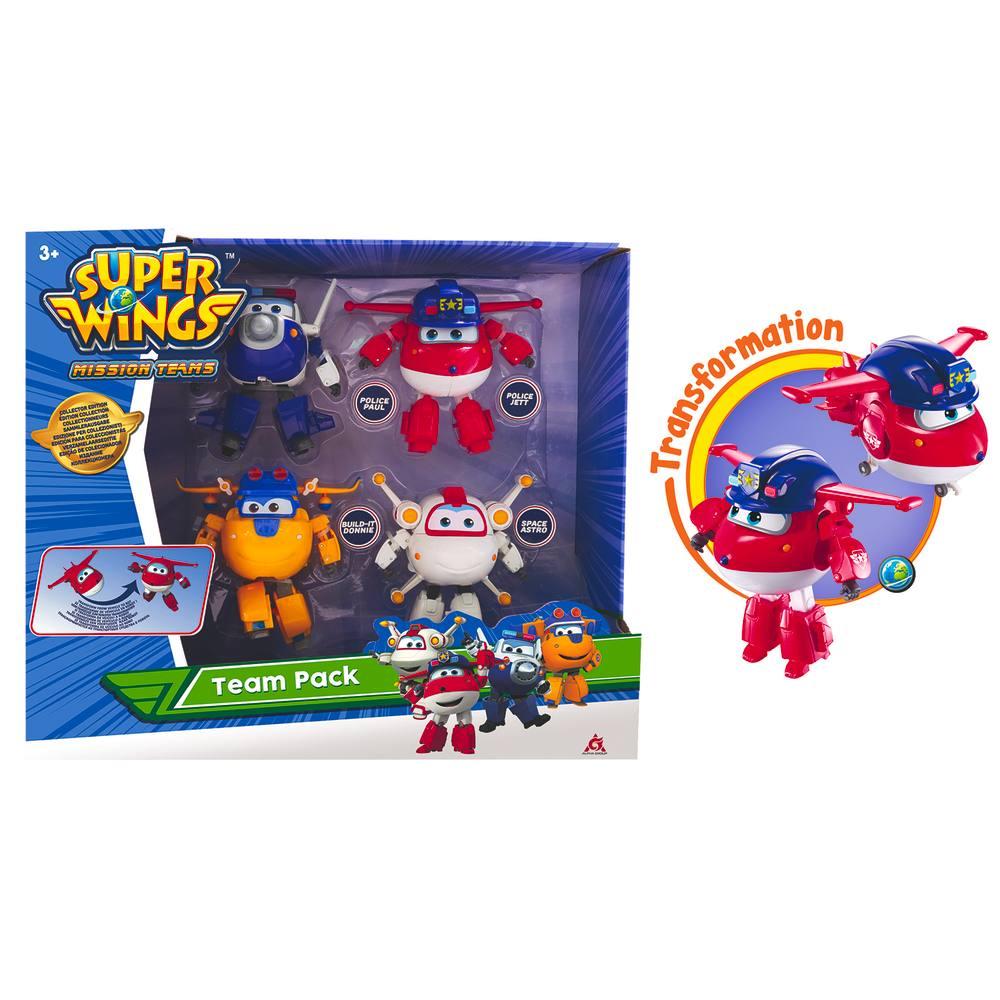 Super wings coffret de 4 transforming 12 cm Clearance