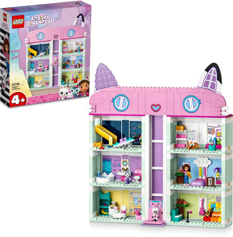Lego®gabby et la maison magique 10788 - la maison magique de gabby, jeux  de constructions & maquettes