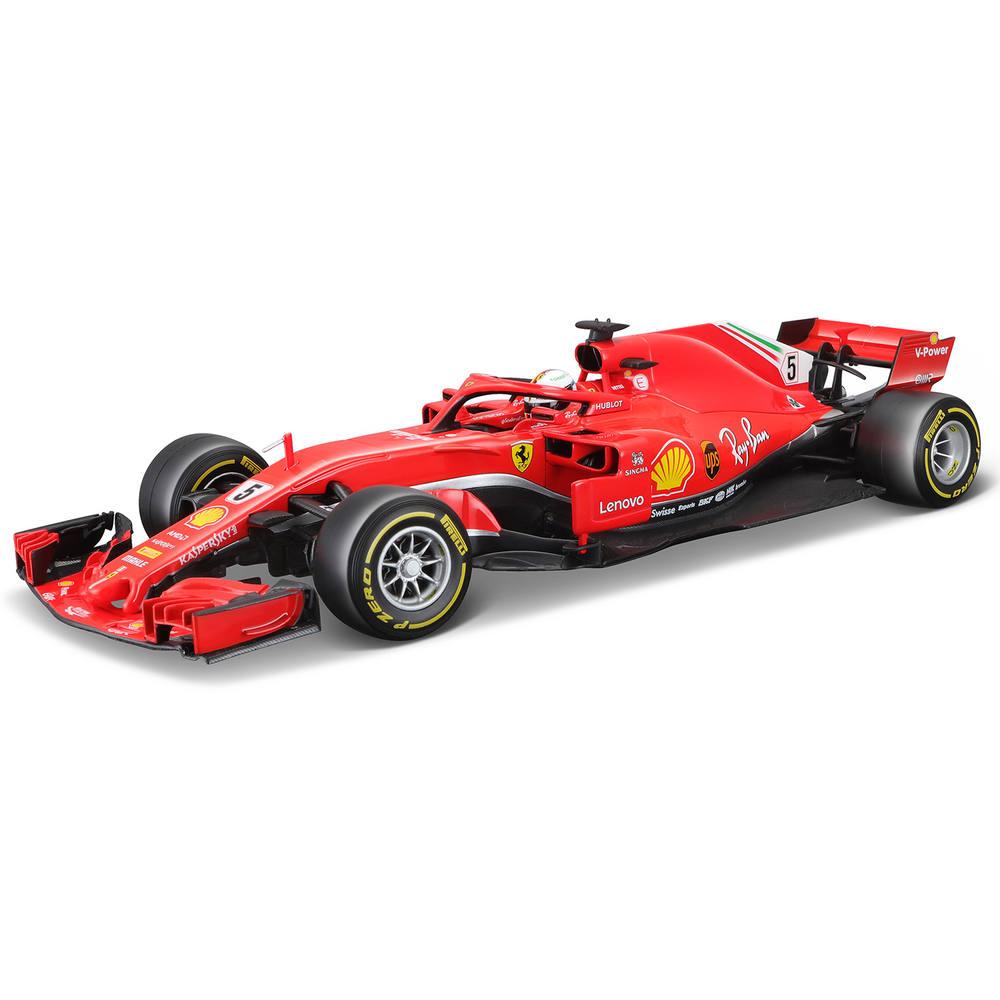 Vehicule 1 18 Ferrari 18 Formule 1 5 Vettel Vehicules Garages Joueclub