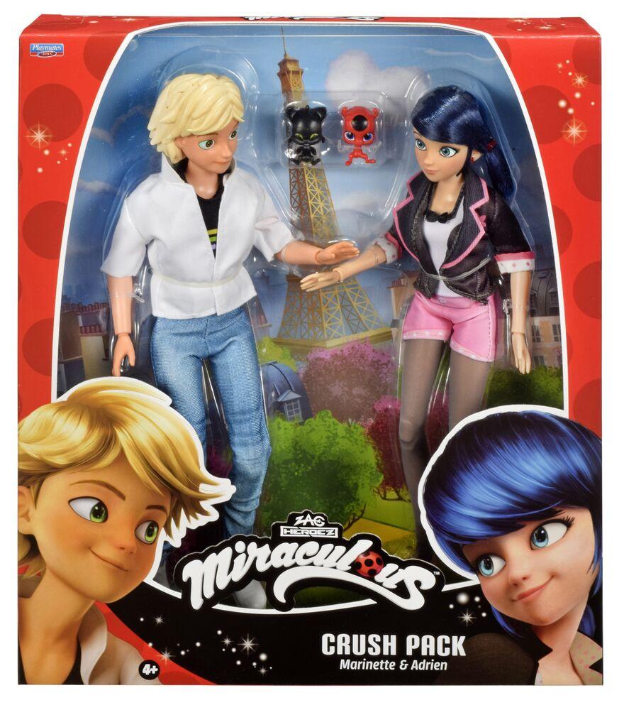 Jouet Poupee Adrien Miraculous Pack De Poupees 26 Cm Marinette