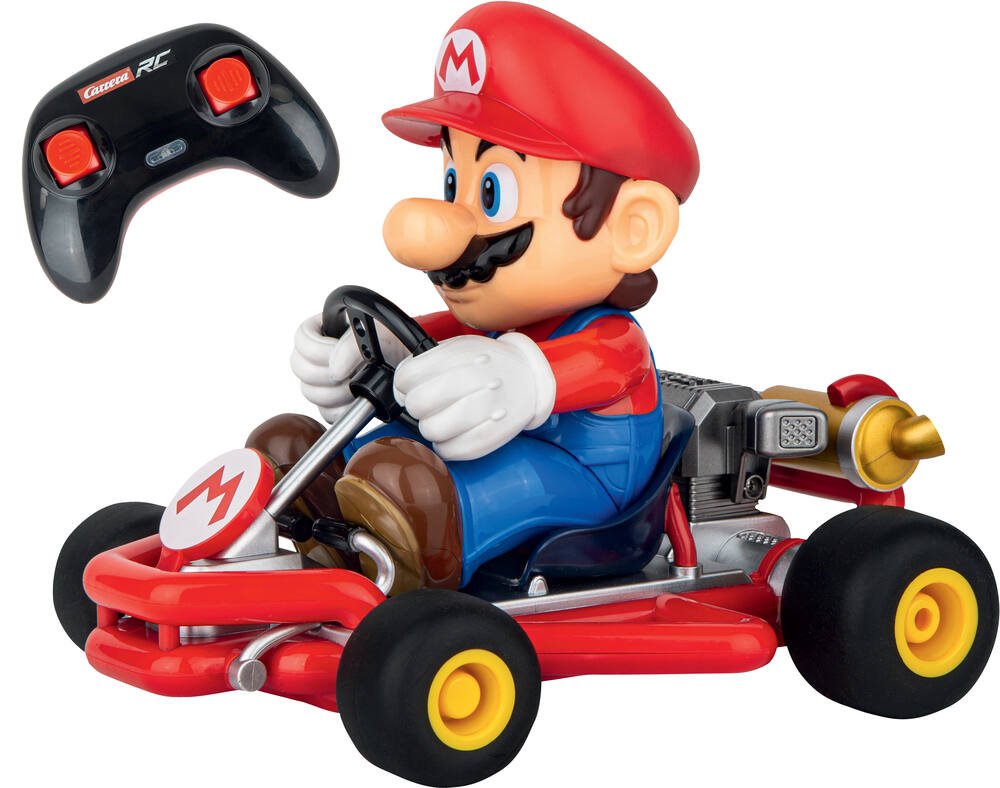 Mario kart - mini radiocomande 2.4 ghz mario, vehicules-garages