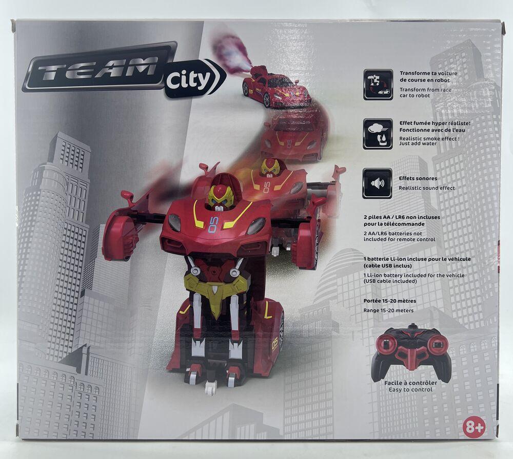 Boite détaillant complète avec lot 24 voitures Robot car transformer