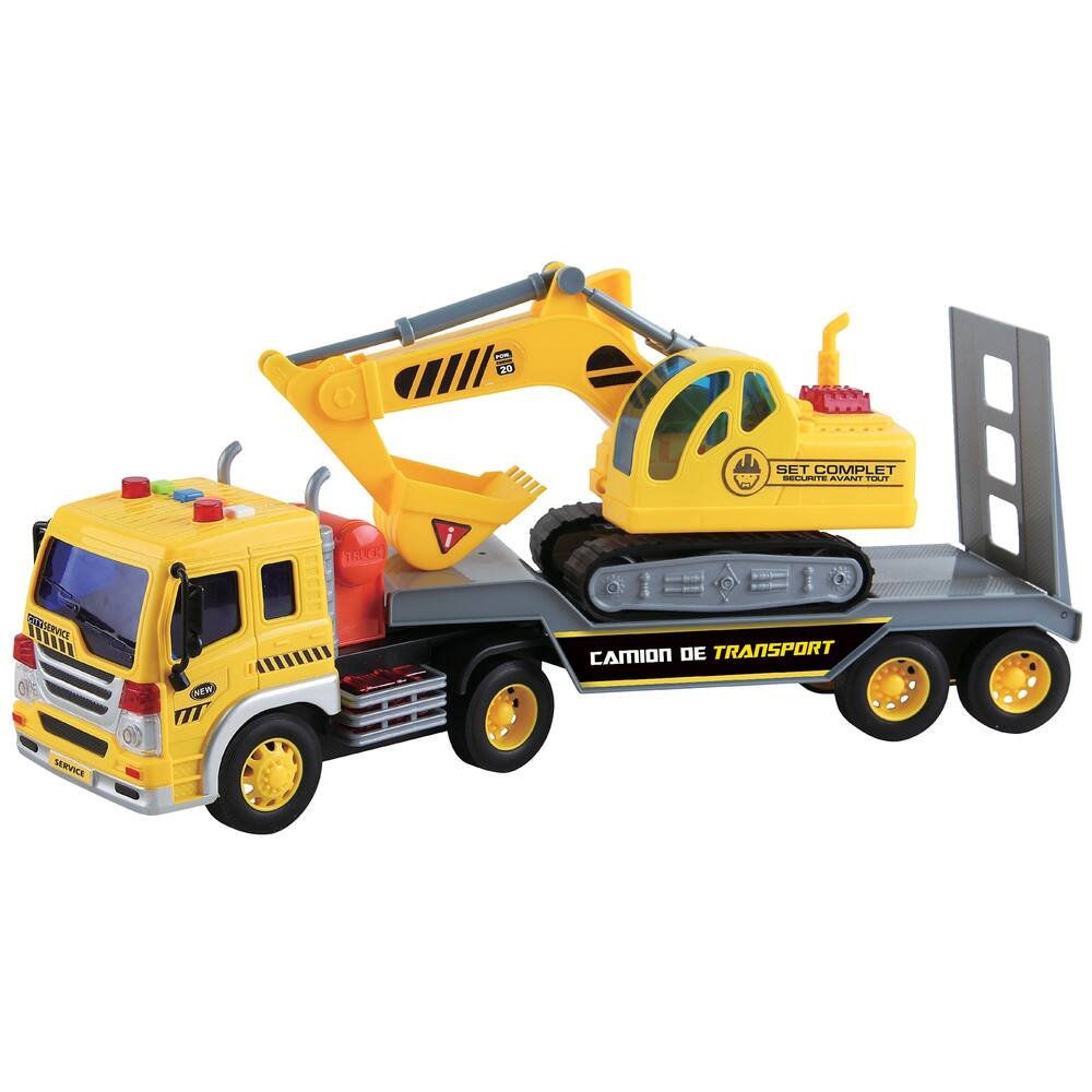 Camion de chantier miniatures & travaux - JouéClub, spécialiste des jeux et  jouets pour enfant