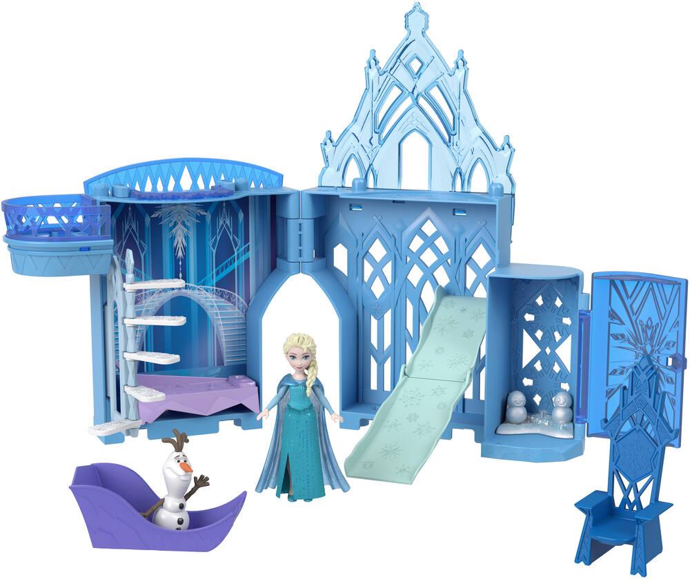 La reine des neiges coffret chateau d'elsa figurines jouéclub