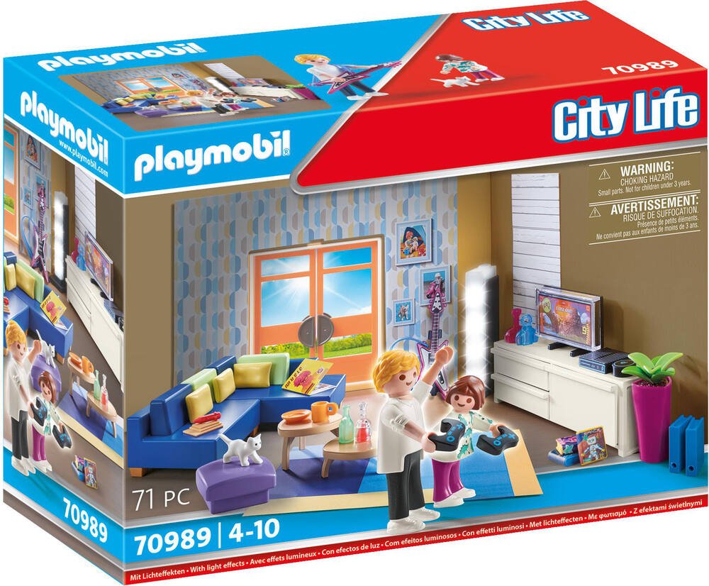 Playmobil City Life Salon Aménagé 70989 - La Grande Récré