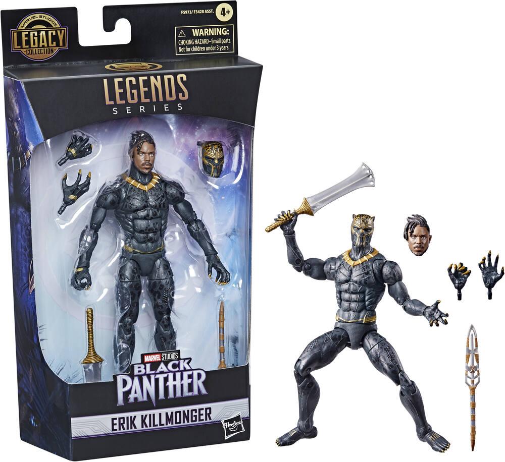 Marvel - avengers - figurine - black panther - legends killmonger