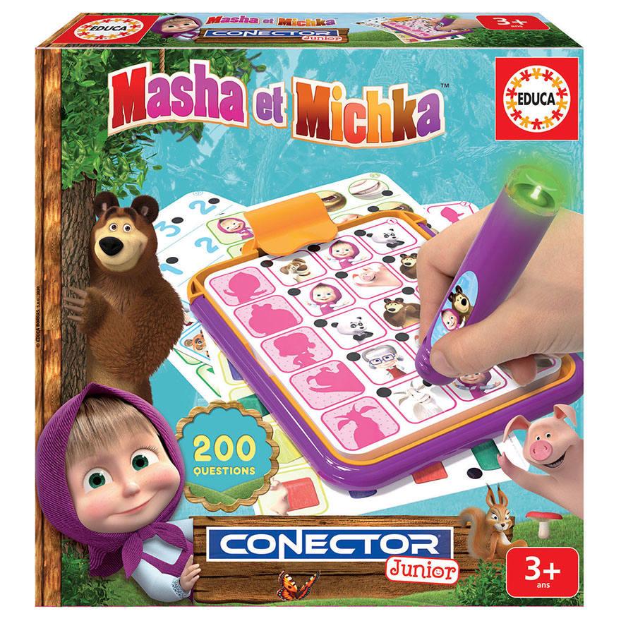 Conector Junior Masha Et Michka 3 6 Ans Jeux Educatifs Joueclub
