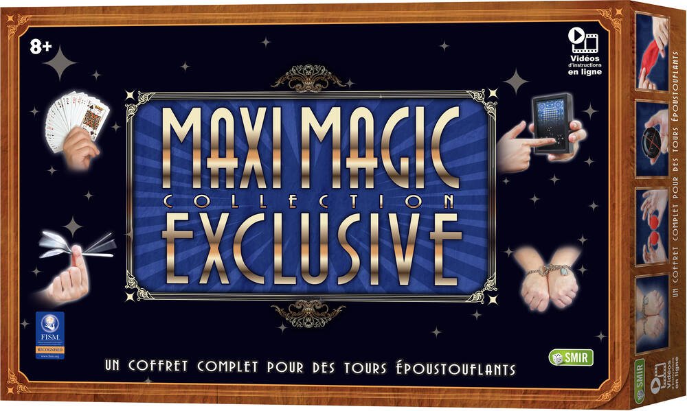 Boite de magie pour enfants - Maxi Magic Exclusive