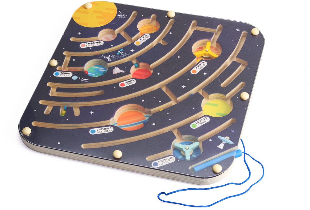 Labyrinthe magnétique pour enfants avec billes – Univers Magnétique