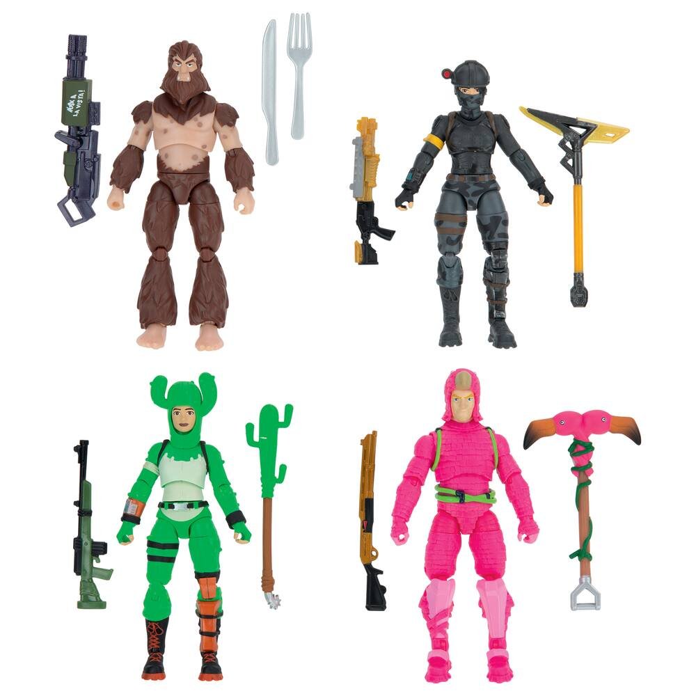 Fortnite Pack de figurines Squad Mode 4 : : Jeux et Jouets