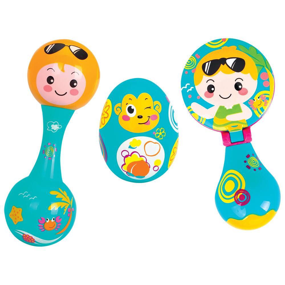 Mes 3 Hochets Jouets 1er Age Joueclub Mes 3 Hochets Jouets 1er Age Joueclub