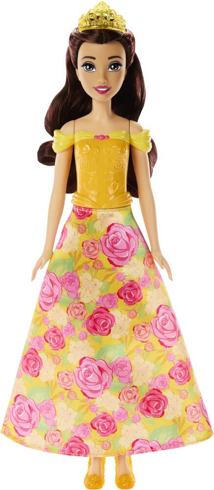 Disney princesses poupee belle robe a fleurs poupees joueclub