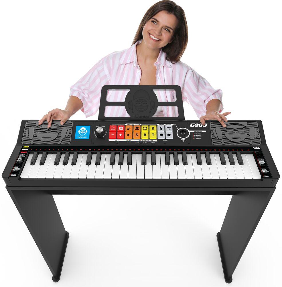 Piano Électronique 49 Touches Pour Enfants - Clavier Musical Jouet Éducatif Avec Microphone