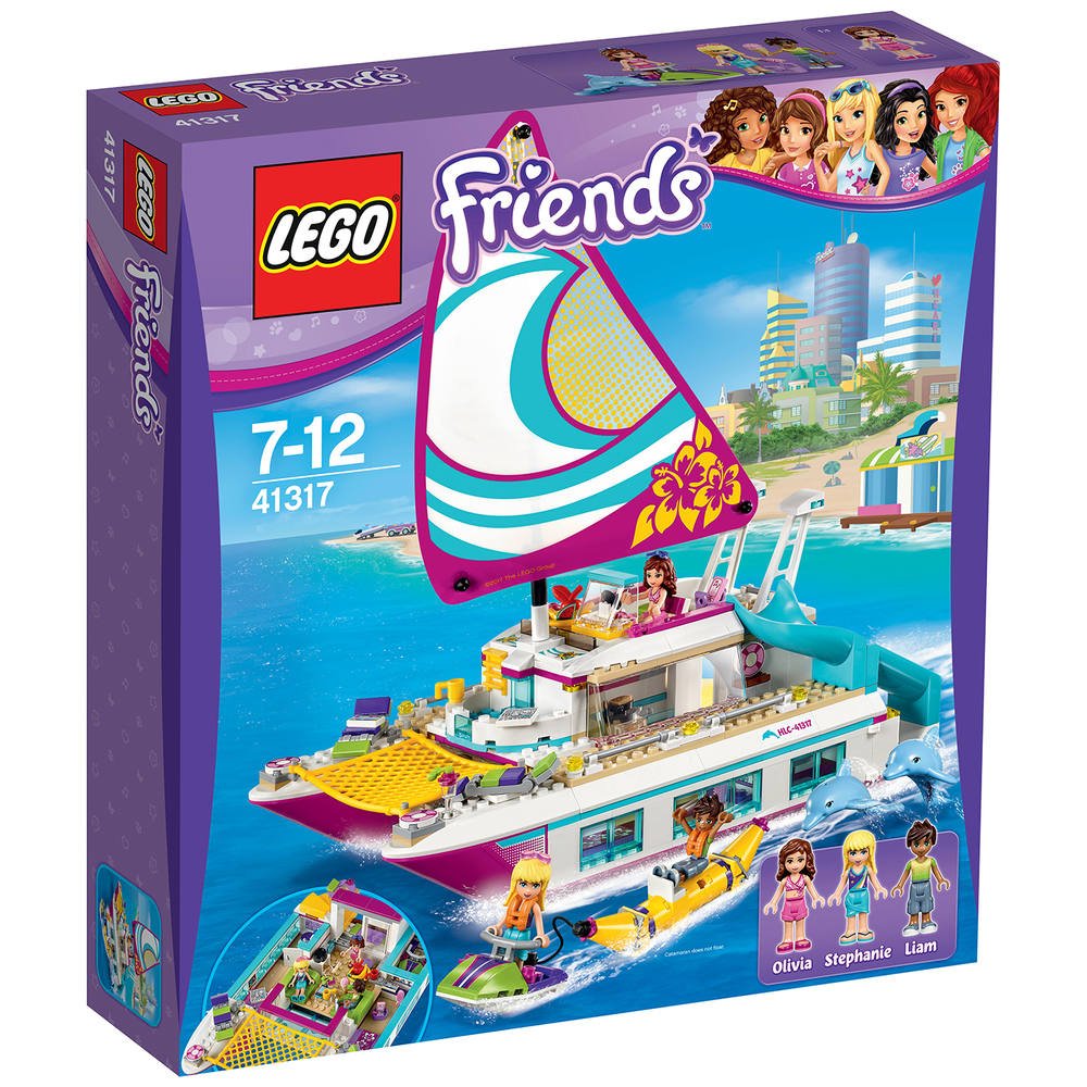 Lego 41317 Le Catamaran Jeux De Constructions Maquettes Joueclub