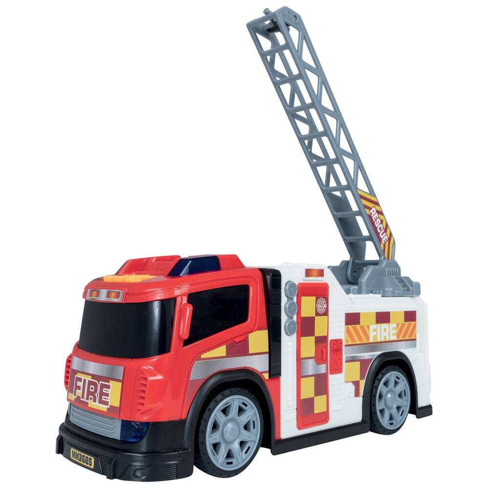 Jouet de camion de pompier, voitures à inertie, avec lumières et
