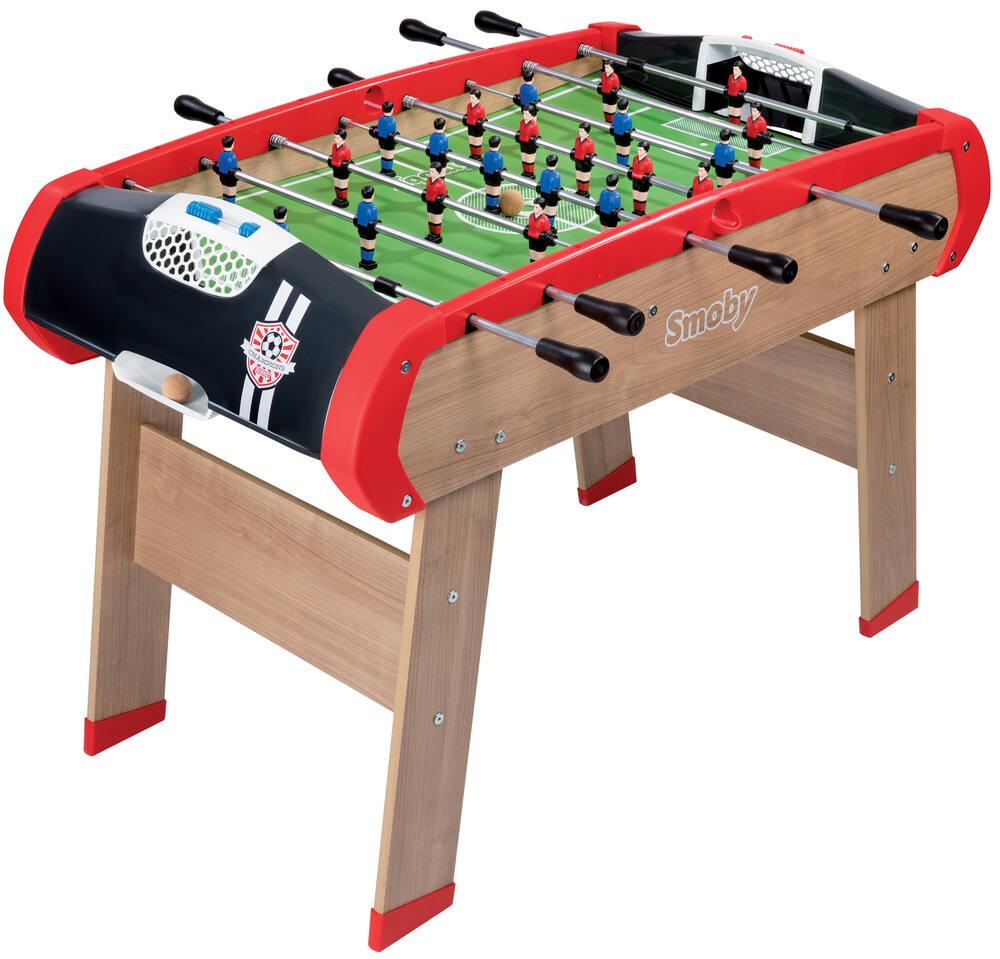 Baby-foot Portable – Jeu De Société Pour Enfant 3-11 Ans, Simulateur De Foot, Terrain Incliné, Buts, Marqueur – Cadeau Anniversaire, Fête