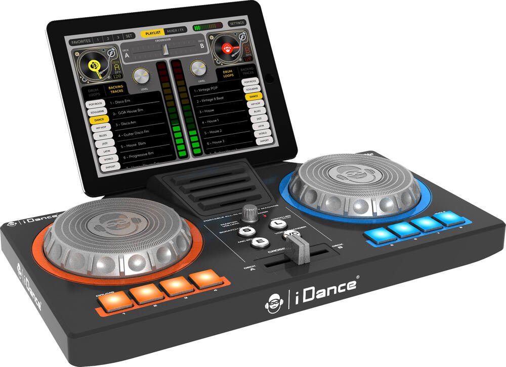 Table de mixage kids DJ Party Mix - 8 en 1 Music Star : King Jouet, Micros  et karaoké Music Star - Jeux électroniques