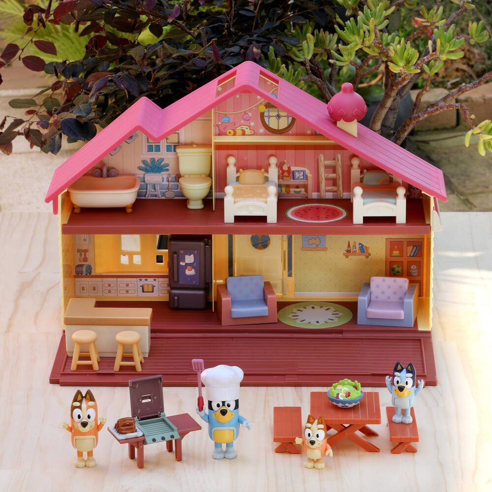 Soldes Moose Toys Bluey Family Home Playset 2024 au meilleur prix