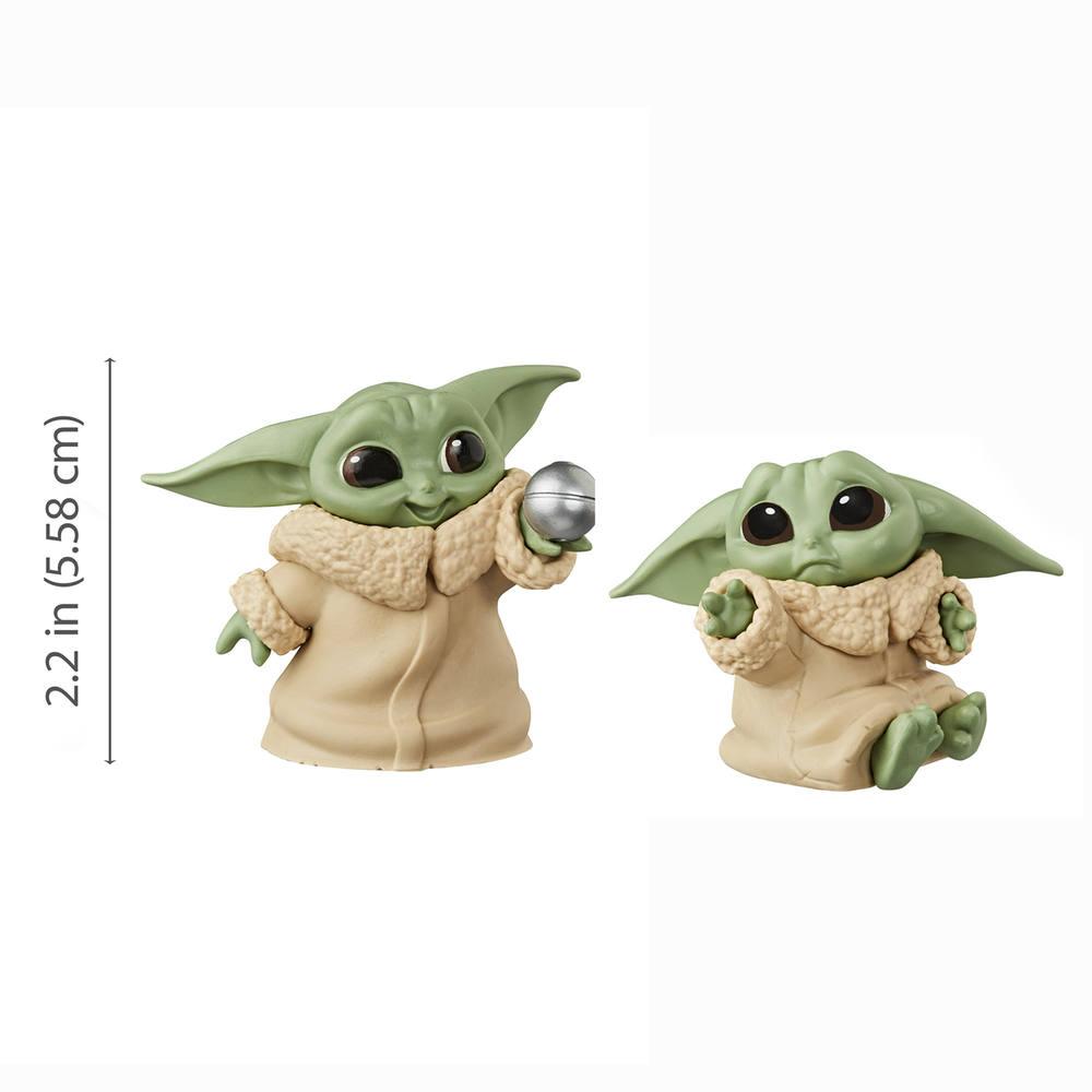 Star Wars The Child Pack Figurines Yoda Mandalorian 5 5 Cm Figurines Joueclub