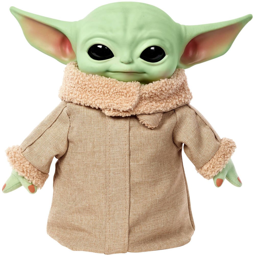 Baby Yoda Peluche Jouets en Peluche Yoda Peluche Star Wars Peluche Grogu  Mandalorien Baby Yoda Peluche Cadeau pour Enfants Adultes et Fans
