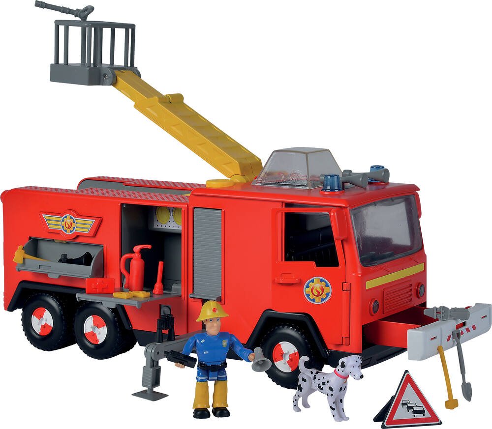 Coloriage du camion de Sam le pompier à imprimer avec Tête à modeler