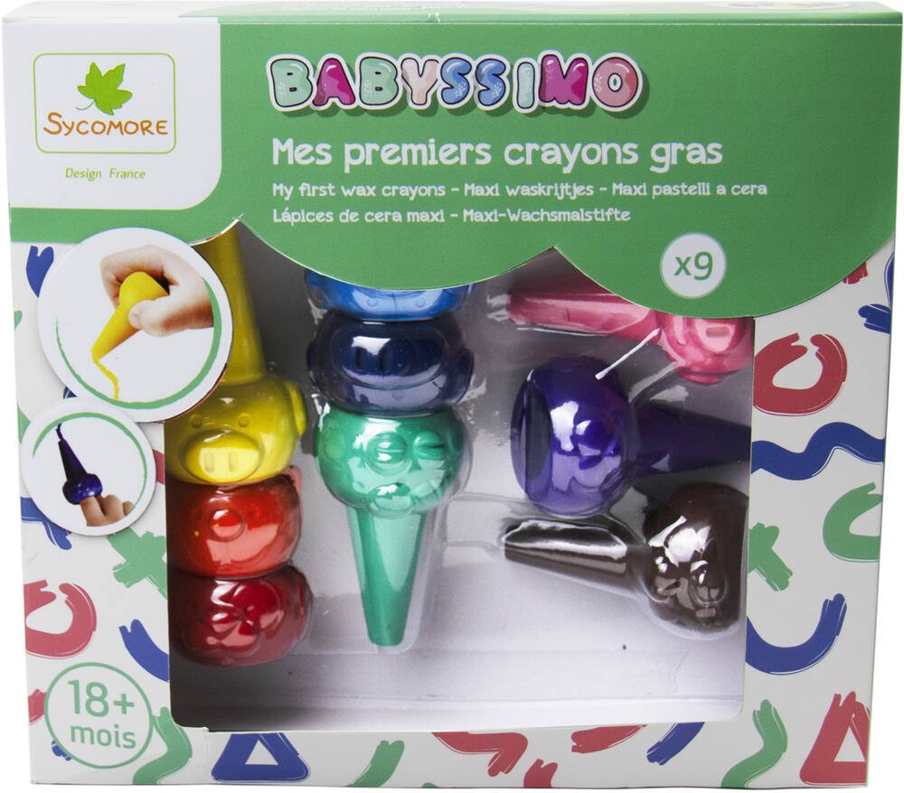 SES Creative - Mes premiers crayons gras - Dessin et coloriage enfant -  Achat & prix