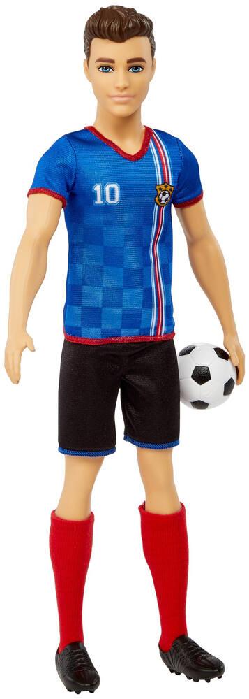 Barbie poupee ken footballeur cheveux courts n 10 poupees