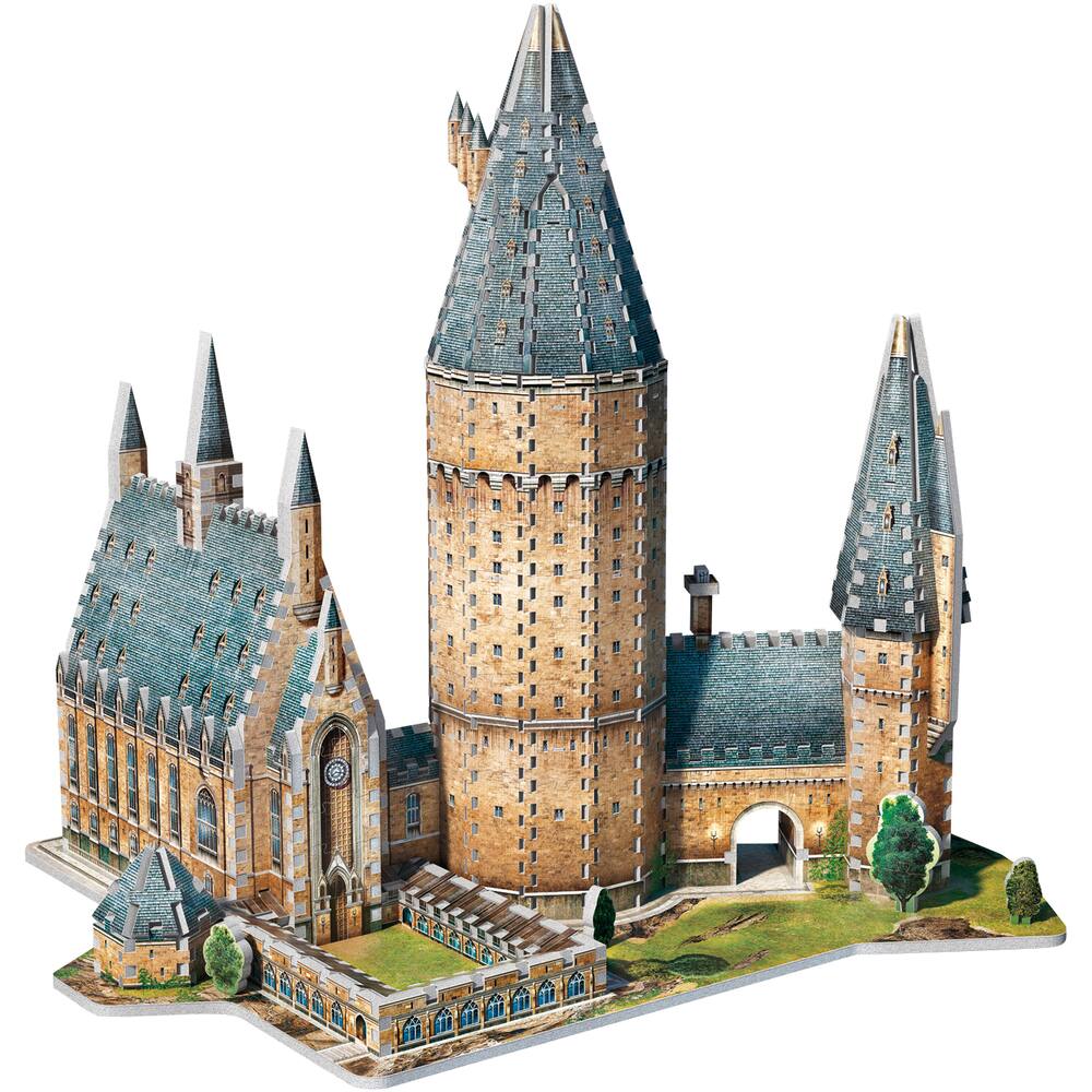 Puzzle 3D 1080 pièces : Coffret complet Harry Potter : Château de Poudlard,  Grande Salle et Tour d'A - Jeux et jouets Ravensburger - Avenue des Jeux