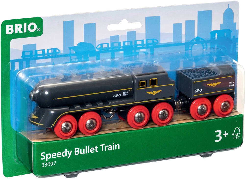 Brio 33697 - train grande vitesse, jouets en bois