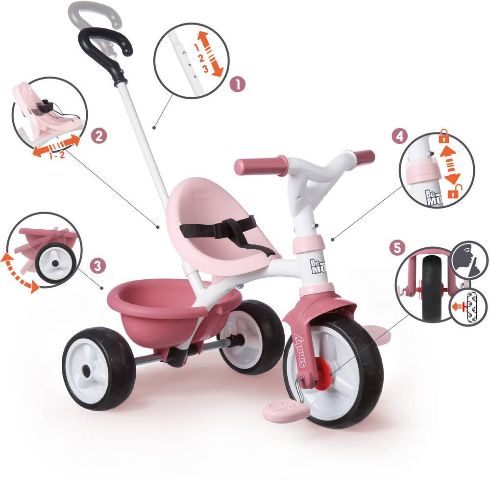 Tricycle be move rose, jeux exterieurs et sports