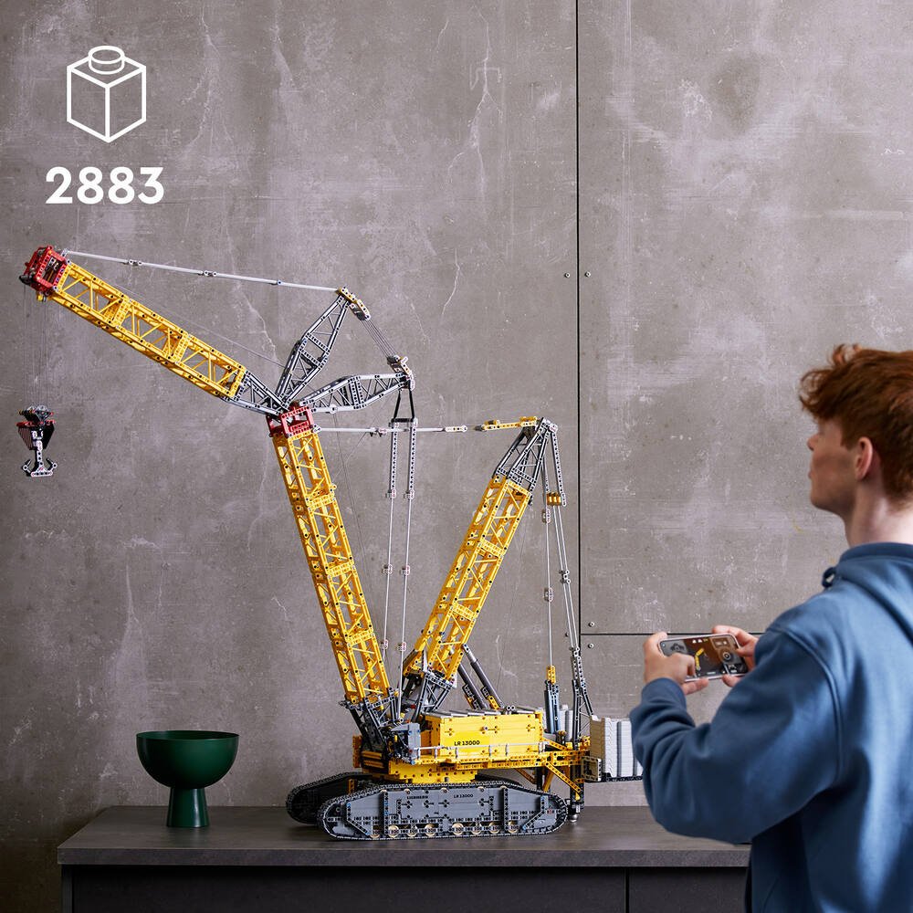Lego®technic 42146 - la grue sur chenilles liebherr lr 13000