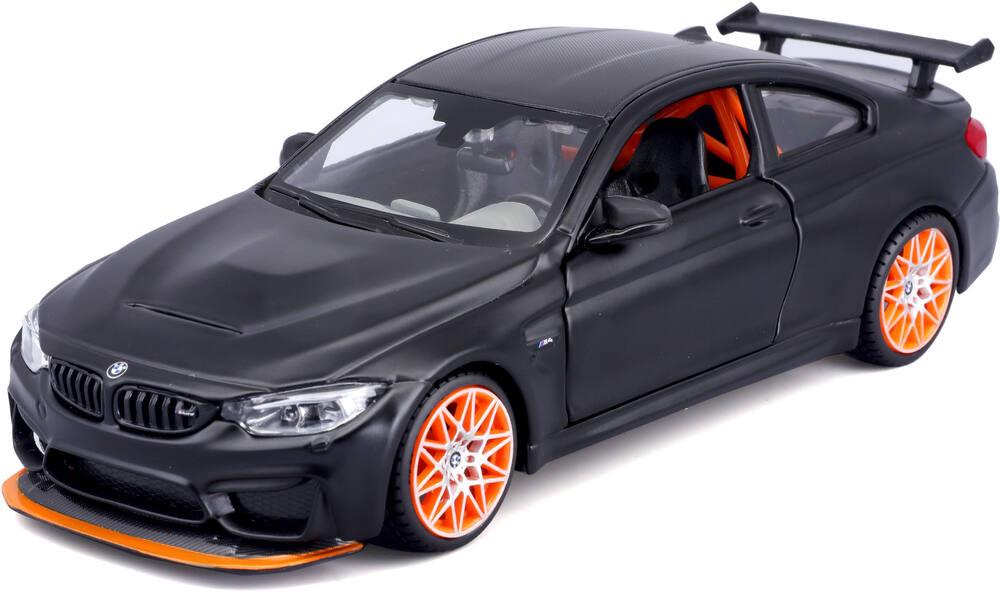 Matte black series voiture bmw m4 gts 1 24 vehicules garages
