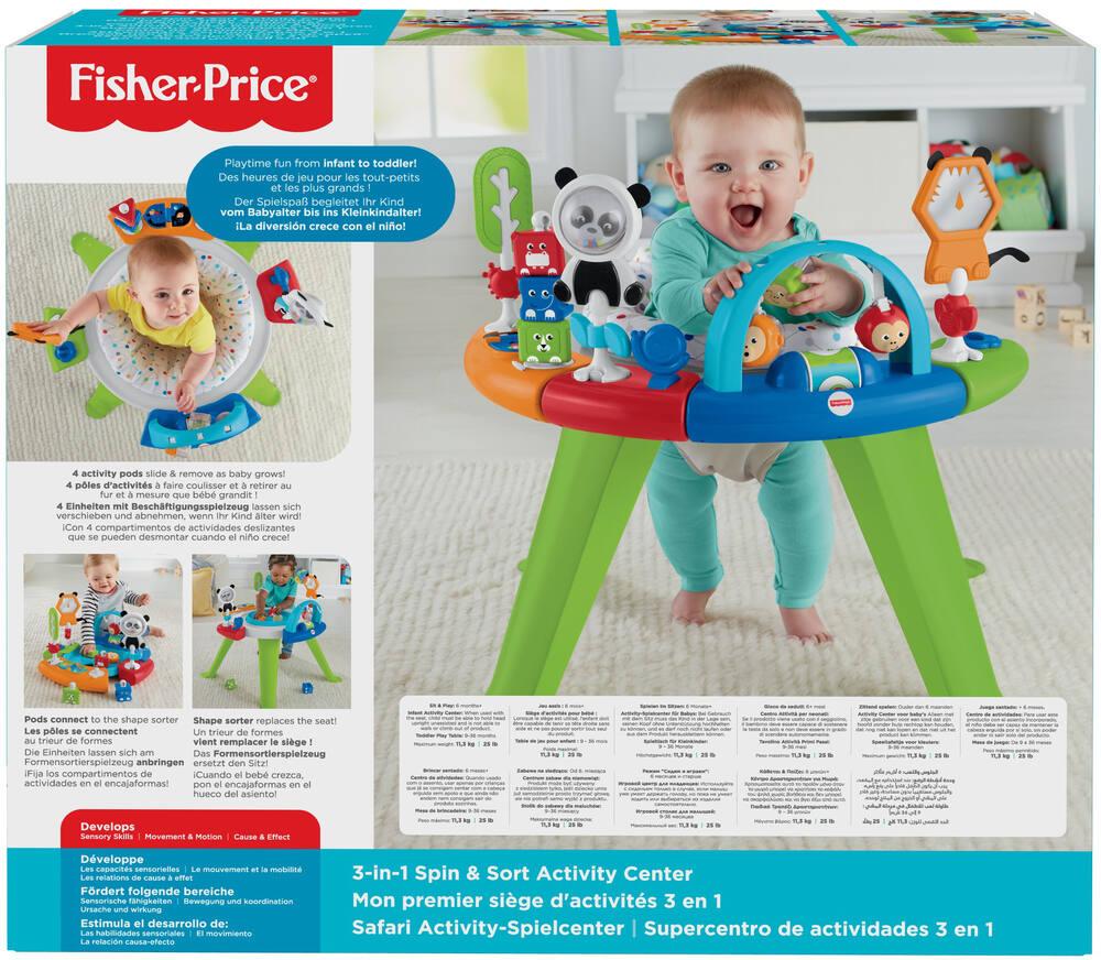 Fisher Price Centre D Activites 3 En 1 Evolutif Jouets 1er Age Joueclub