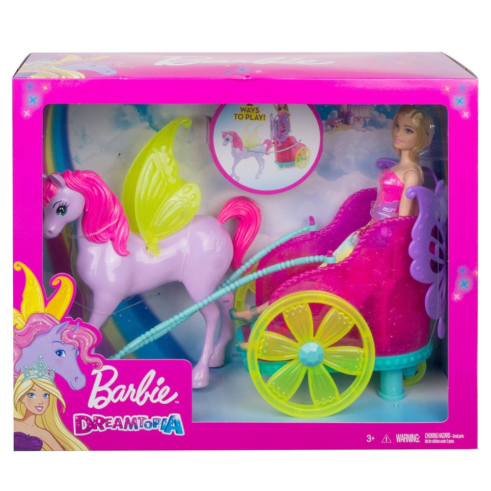 caleche barbie princesse