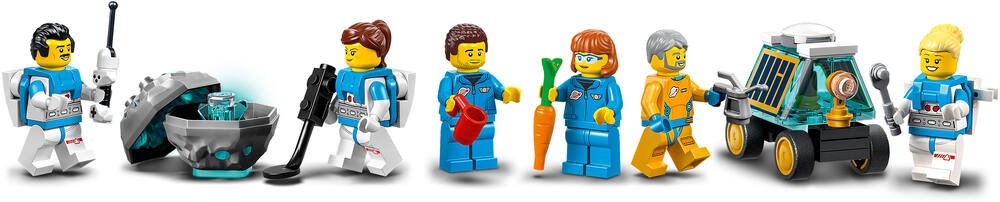 Lego®city 60350 - la base de recherche lunaire, jeux de constructions &  maquettes