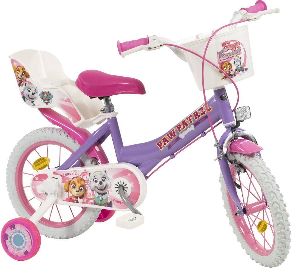Sonnette de vélo, trottinette enfant Pat Patrouille rose – Équipement