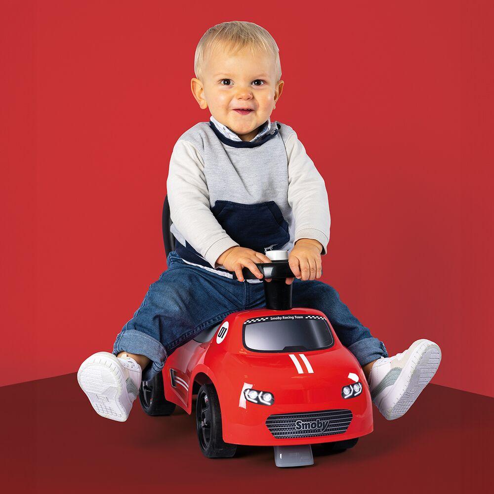 Porteur Bébé 1 An Voiturette Jaune Avec Klaxon - Push Car Anti-Basculement 25kg