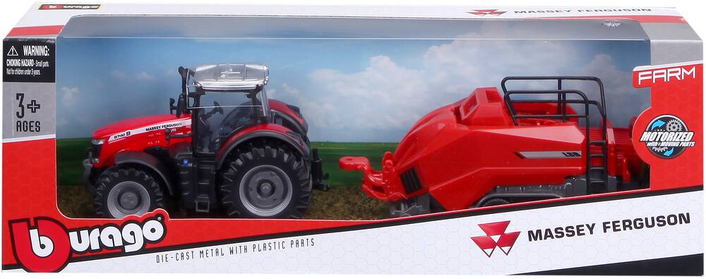 Miniature agricole Burago FENDT 1000 VARIO - TRACTEUR A FRICTION