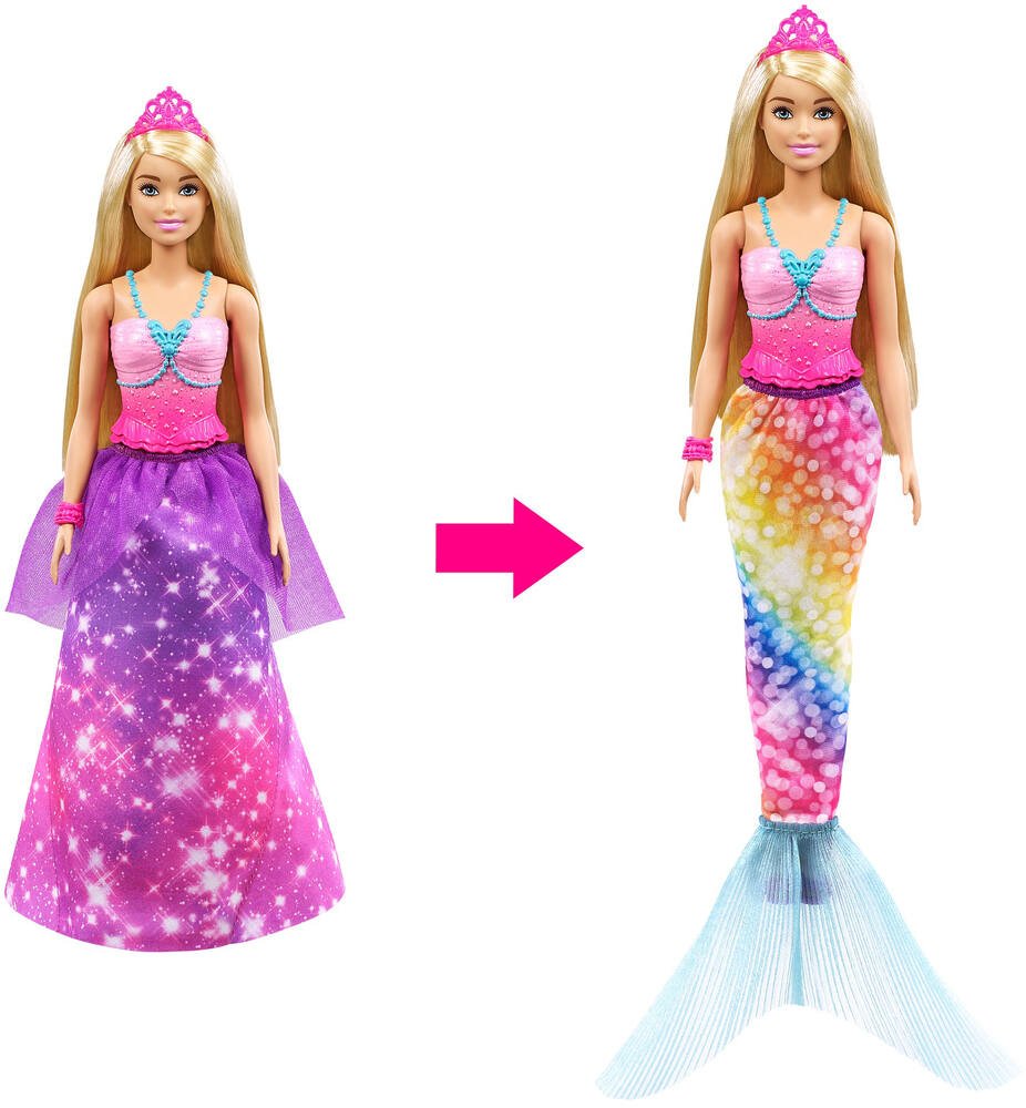 Barbie princesse transformation sirène