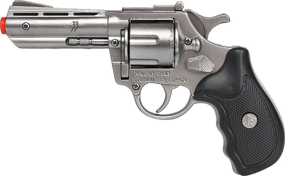 Revolver de cowboy en métal pour amorces, 12 coups